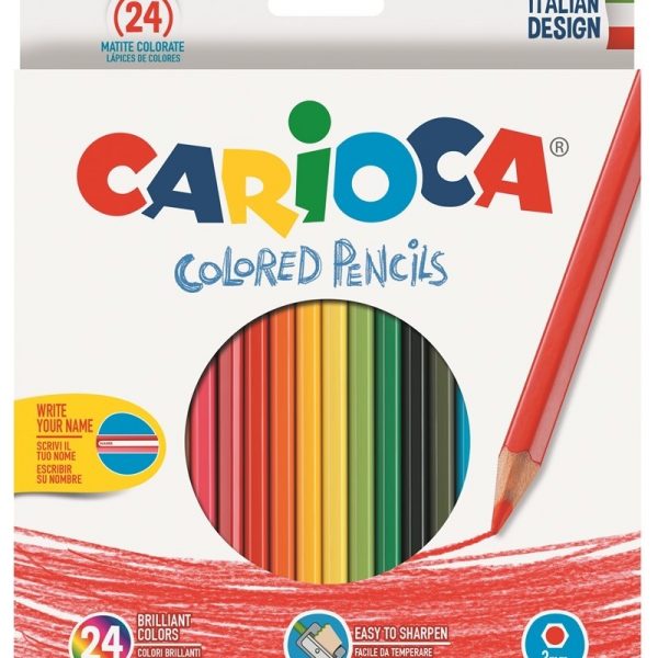 Lápices de colores caja 24uds