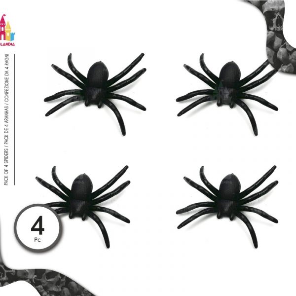 Pack 4 arañas
