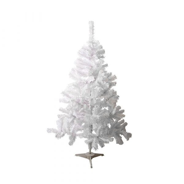 Árbol de suelo ramas gruesas White Holiday 185 puntas Navidad