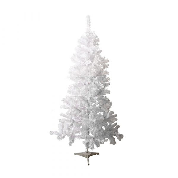 Árbol de suelo ramas gruesas White Holiday 460 puntas Navidad