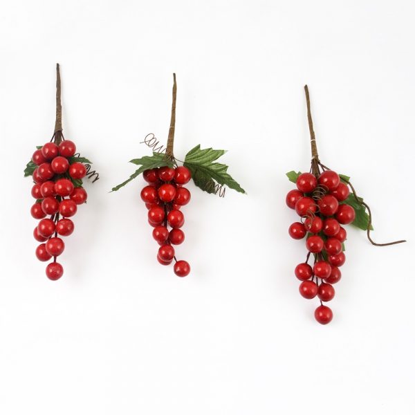 Rama decorativa Berry rojo modelos surtidos Navidad
