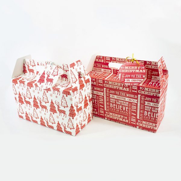 Caja de regalo montable navideño modelos surtidos Navidad