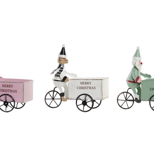 Figura muñeco con carro pastel modelos surtidos Navidad