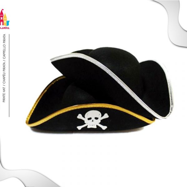 Sombrero pirata infantil colores surtidos