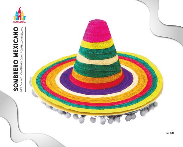 Sombrero mexicano adulto