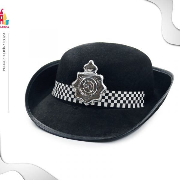 Sombrero de policía fieltro