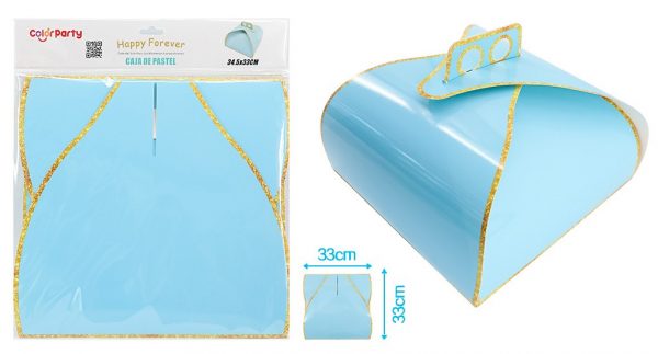 Caja de pastel Twinky azul