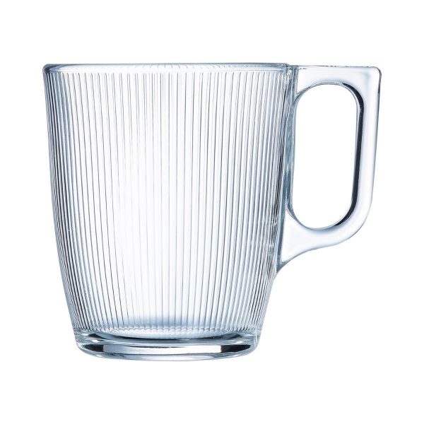 Mug vidrio 25cl Stripy